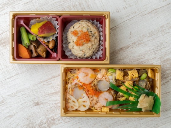 特上二段重・海鮮＆穴子ハーフ