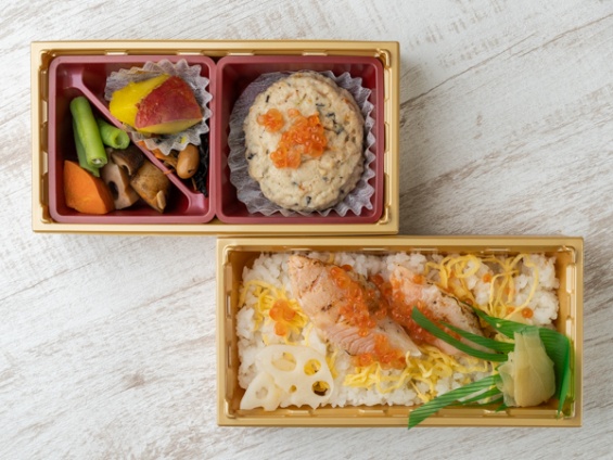 特上二段重・焼きハラス