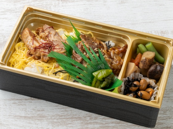 柔らか角煮＆特選カルビハーフ重