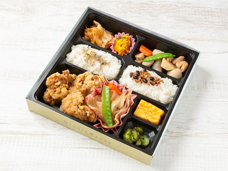 ［12］唐揚げ肉じゃが満足弁当
