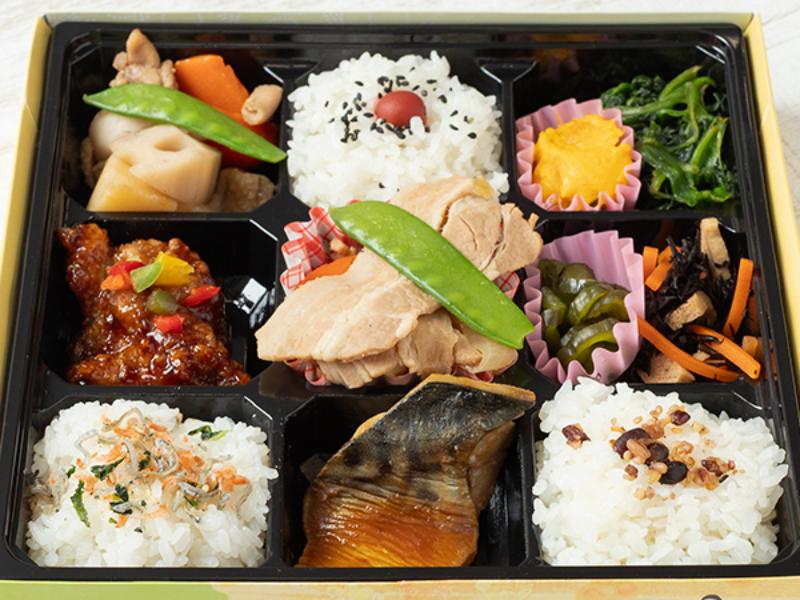 ［10］彩り９升肉じゃが弁当