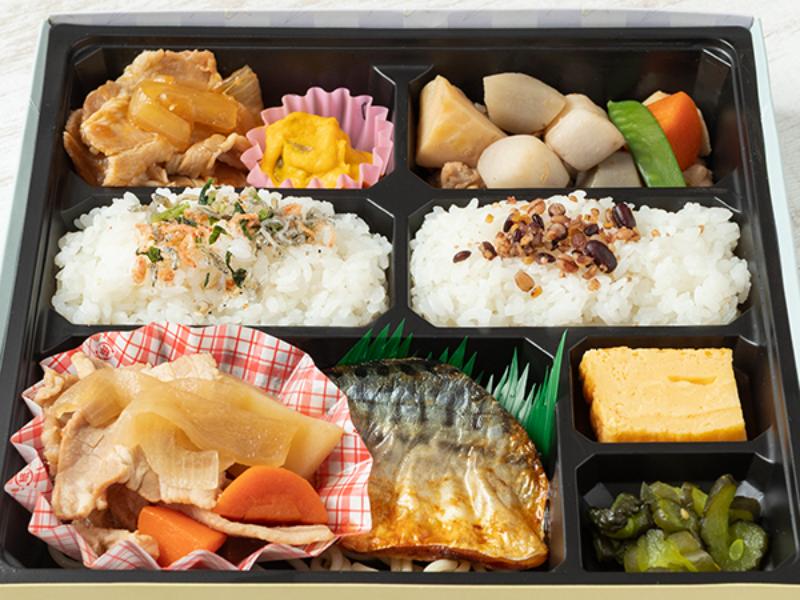 ［14］サバの塩焼き満足弁当
