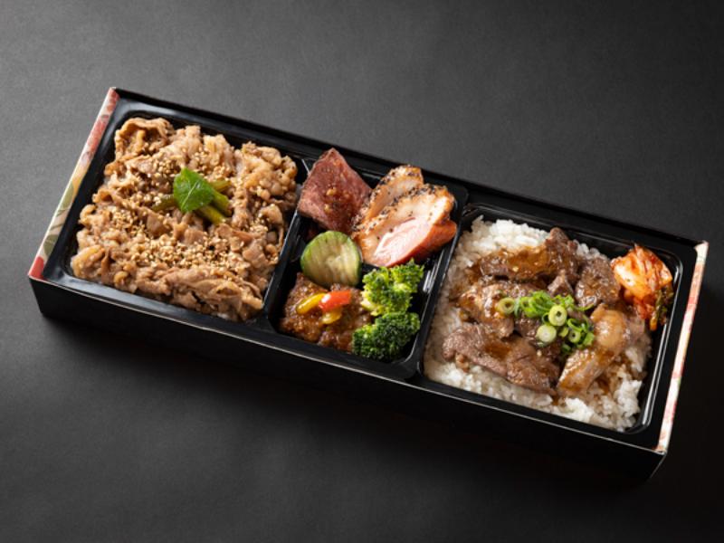 牛すき＆カルビ丼お肉づくし弁当