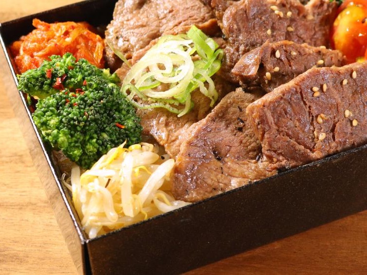 赤身おおにしハラミ＆塩ミスジ肉折弁当