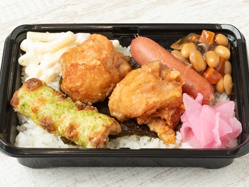 【ミニのり弁】唐揚げ弁当