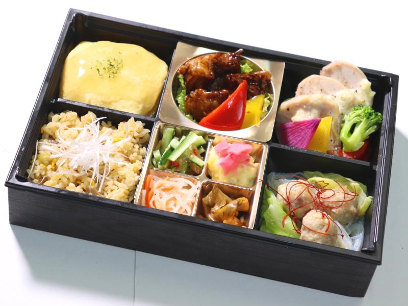 黒毛和牛の濃厚オイスターソース絡め贅沢弁当