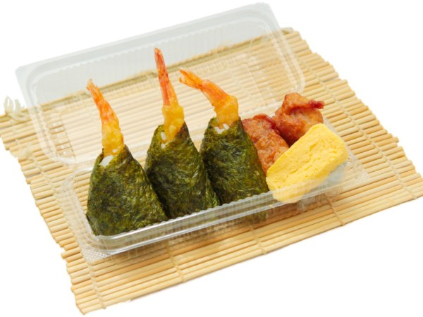 ご予算控えめ だし唐天むすモーニング［157］