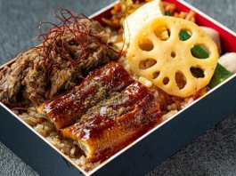 継ぎ足しダレの炭焼き鰻と牛飯重