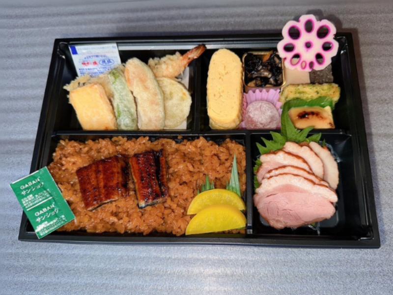 うなぎ天ぷら弁当