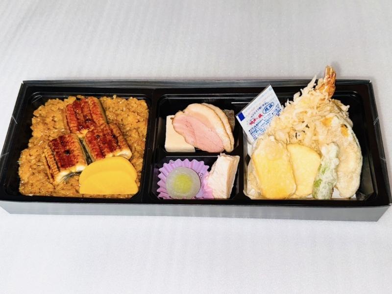 鰻天ぷら弁当