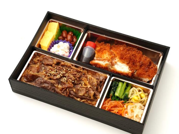 肉匠　牛焼肉重＆チキンカツ御膳