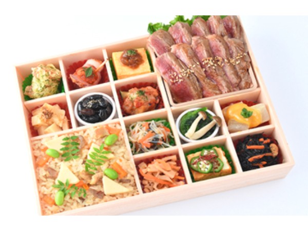 彩りステーキ御膳