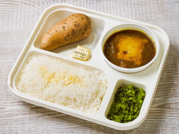 【ポテト付】チーズカレー