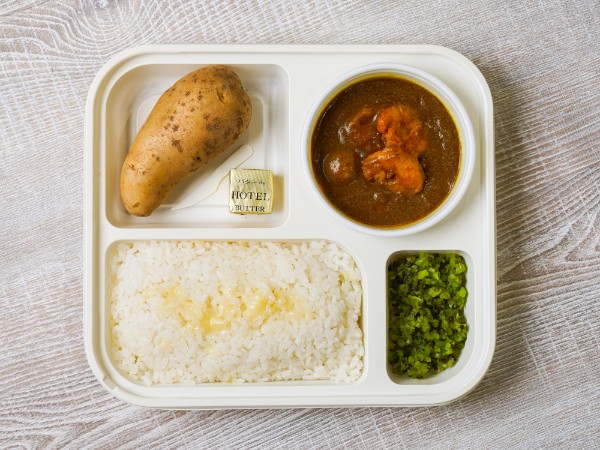 【ポテト付】海老カレー