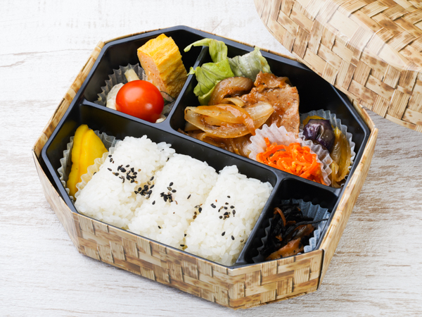 俵おにぎり＆豚肩ロース焼肉弁当