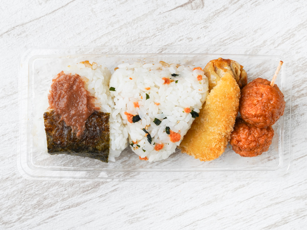 選べるワンコインおにぎり弁当