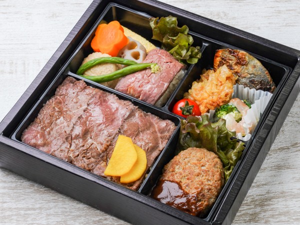 ローストビーフご飯の幕の内