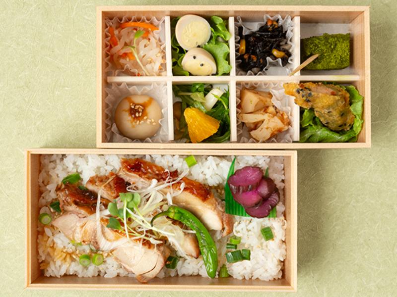 喜佑の和風御膳【低温調理した鶏の照り焼き】