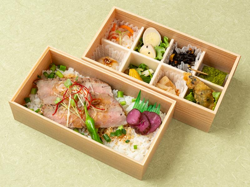 喜佑の和風御膳【イチボの炙りステーキ】