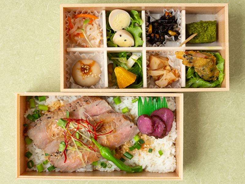 喜佑の和風御膳【イチボの炙りステーキ】