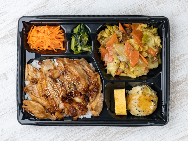 香ばしい！焦がし鶏弁当