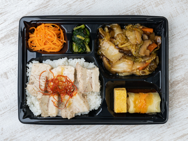 まろやか！塩だれで食べる豚角煮弁当