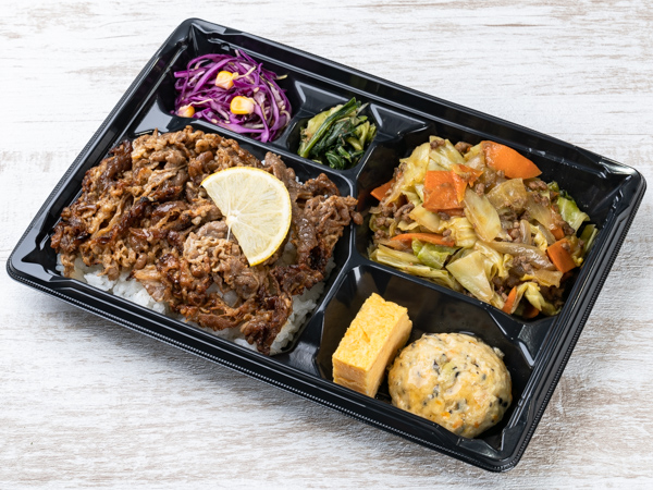 ボリューム満点！ビーフペッパーライス弁当
