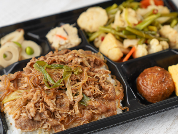 旨味ぎゅっ！牛すき煮弁当