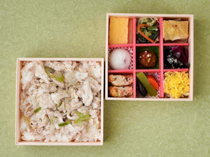 楓二段〜自家製ネギ塩焼き豚〜