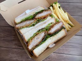 豚ヒレカツサンド