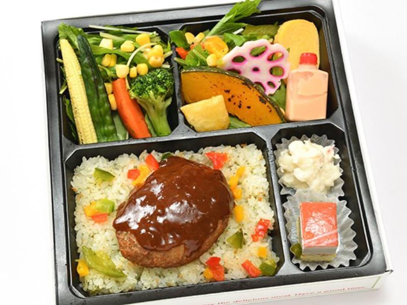 10種野菜のデミグラスハンバーグ弁当