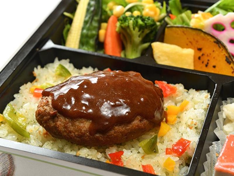 10種野菜のデミグラスハンバーグ弁当