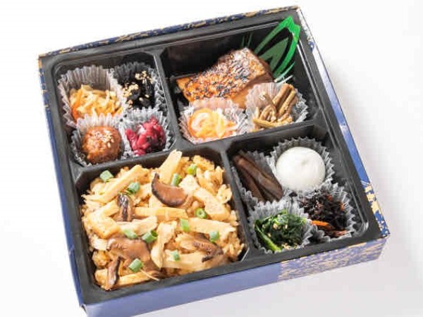 炊き込みご飯と旬の焼き魚御膳