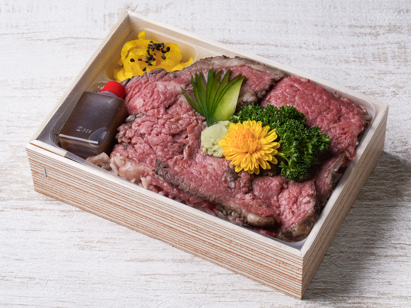 国産牛のローストビーフ重