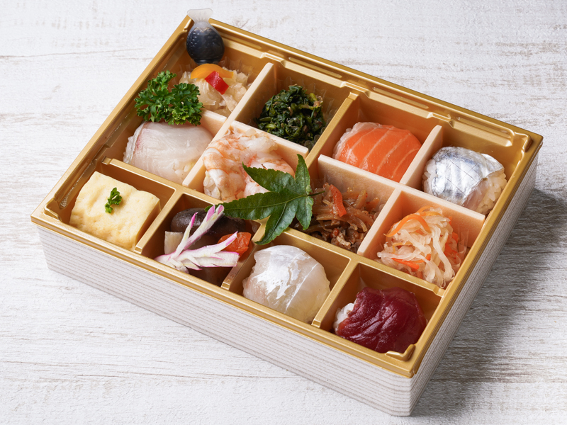 こい希特製彩り御膳 ～手まり寿司～