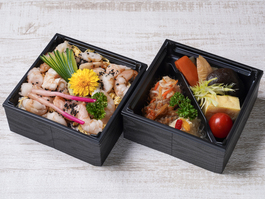 彩り二段重 ～えびちらし～