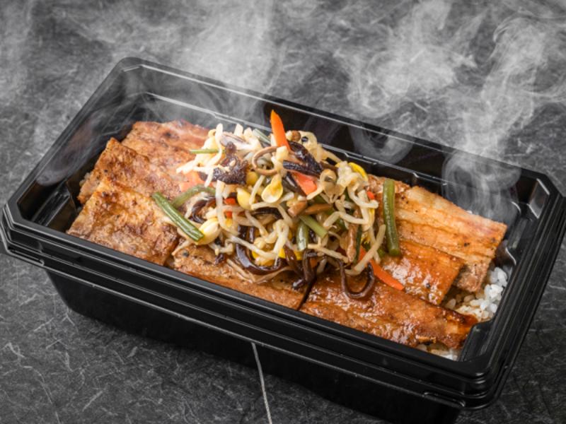【熱々 焼肉弁当】特上豚カルビビンバ重