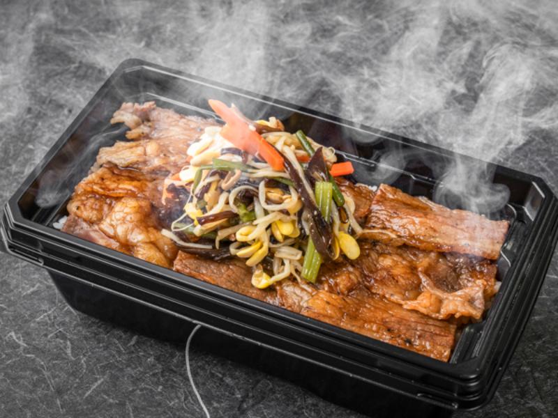 【熱々 焼肉弁当】 特上牛カルビビンバ重