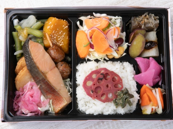 農園ご膳　鮭塩こうじ焼き