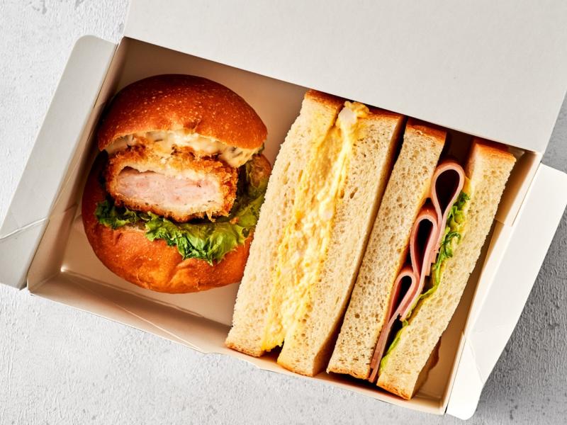 ブリオッシュサンド(海老カツ)セット［515］