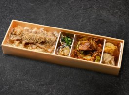 特選ＸＯ醤使用十勝ブランド豚の回鍋肉と牛カルビのオイスターソース御膳弁当