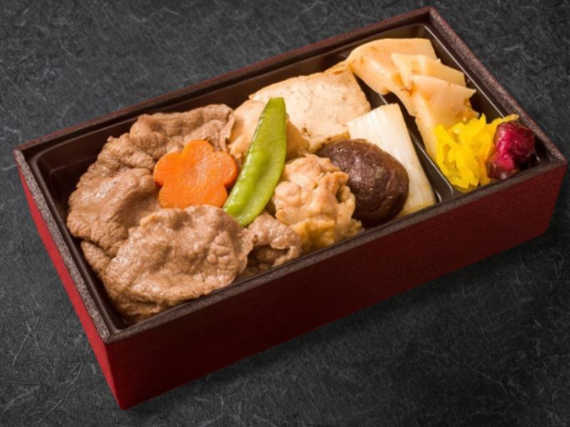 牛鶏すき焼き重