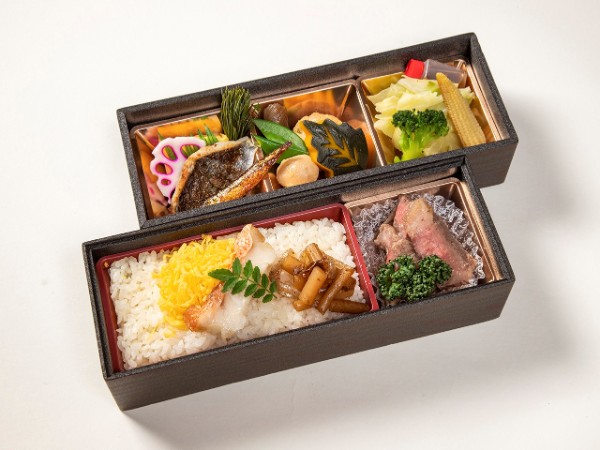 昴subaru～鯛だしご飯と黒毛和牛ステーキの2段重～