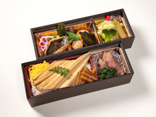 小春koharu～ふっくら穴子と黒毛和牛ステーキの2段重～