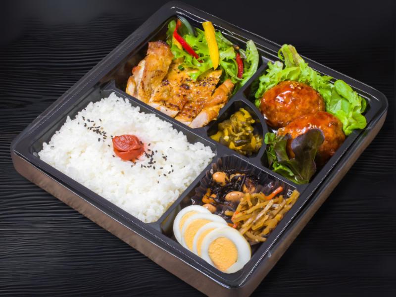 銘柄鶏の西京焼き＆特製つくねのあいもり弁当