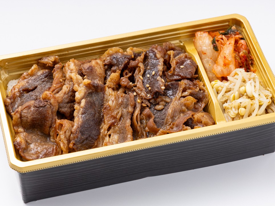 牛バラ＆牛カルビ焼肉重