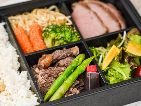 厳選牛ハラミ＆ローストビーフ御膳