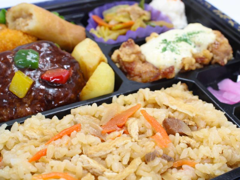 Ｎｏ．120 ハンバーグとチキン南蛮弁当