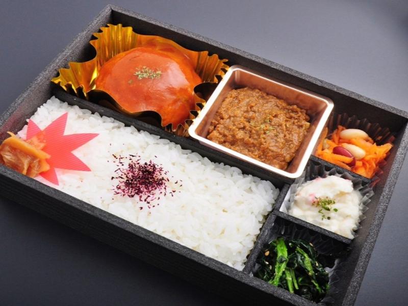 ハンバーグ＆極上キーマカレー