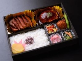 和牛モモステーキ＆自家製デミグラスハンバーグ